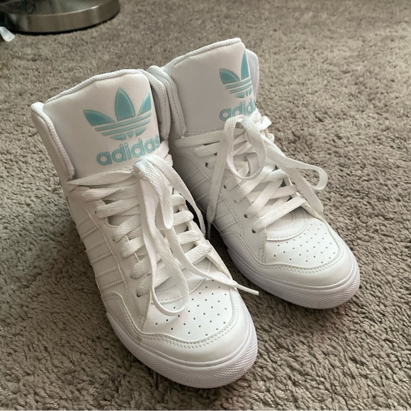 ❤️SOLD❤️2019 Adidas Originals Extaball Up sneakers women’s size 7 - Picture 8 of 17